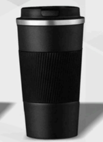 Vacuum Insulated Coffee Mug Black