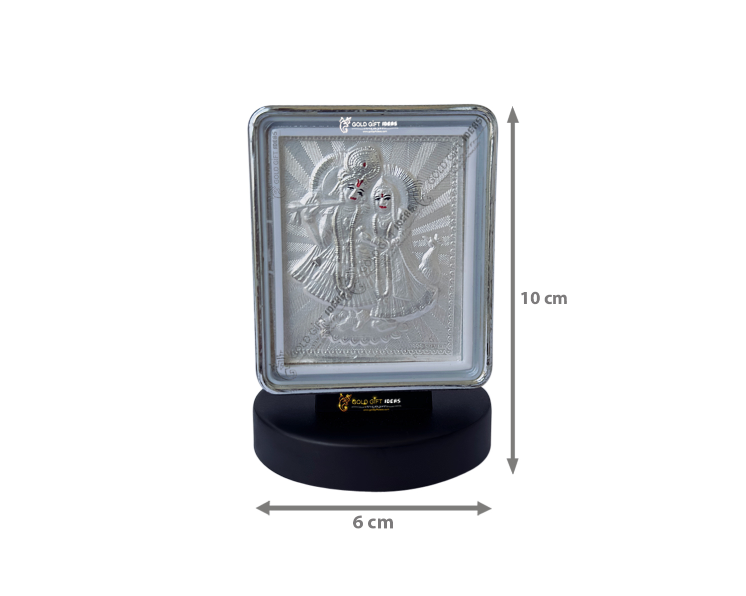 (10 x 6 CM) Stand Radhe Krishna Frame