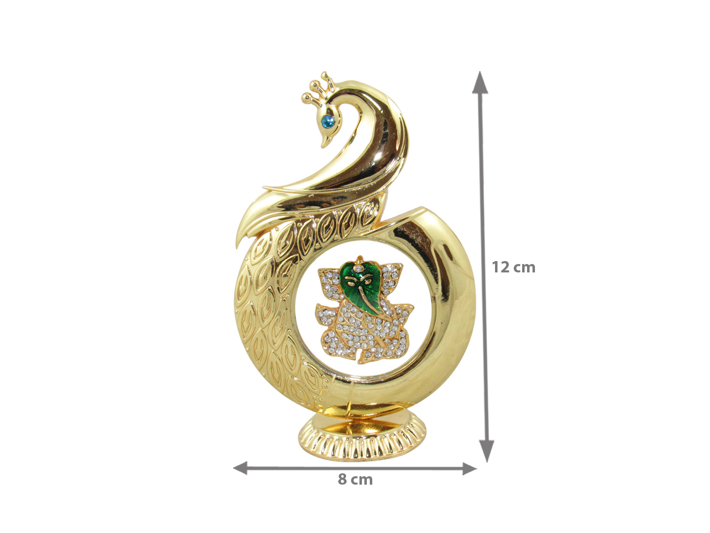 Peacock Shape Pan Ganesha