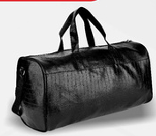 Duffle Bag Croc Black