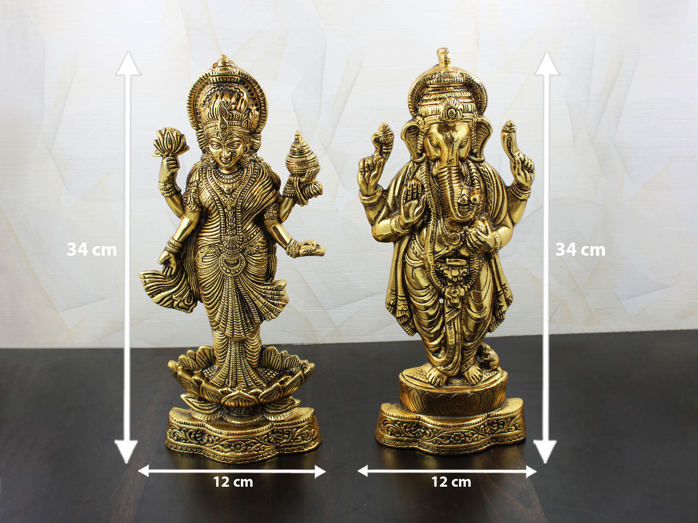 GP DhanLakshmi Ganesha Pair