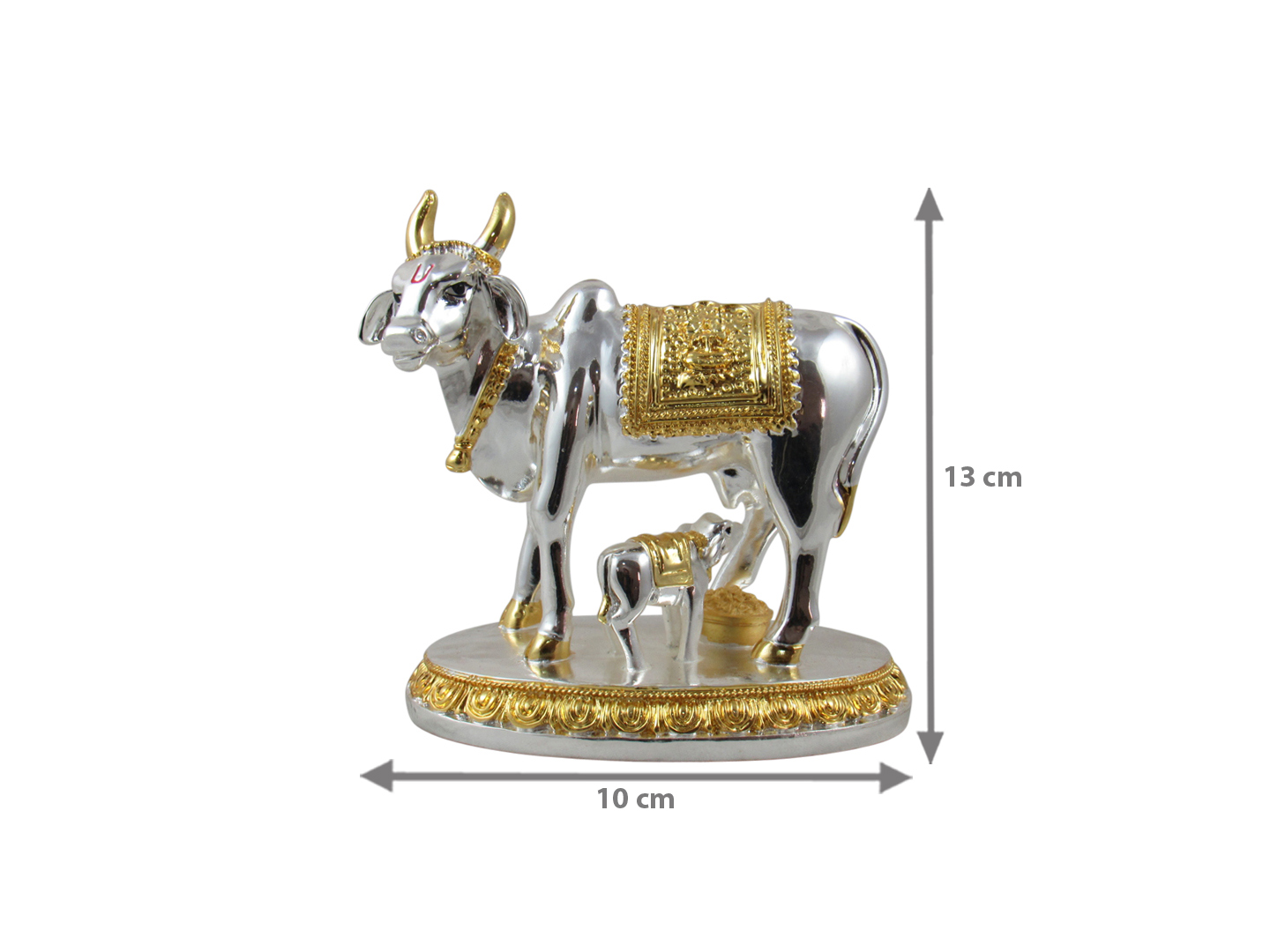 Cow and Calf Idol (13 x 10 CM)